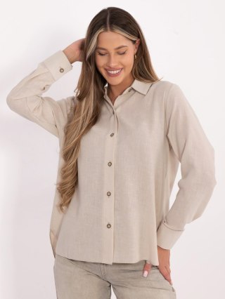 Koszula-LK-KS-510109.70-beżowy