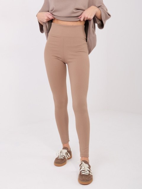 Leginsy-RV-LG-9873.78-ciemny bezowy