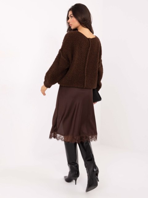 Sweter-IT-SW-72806.75-ciemny brązowy