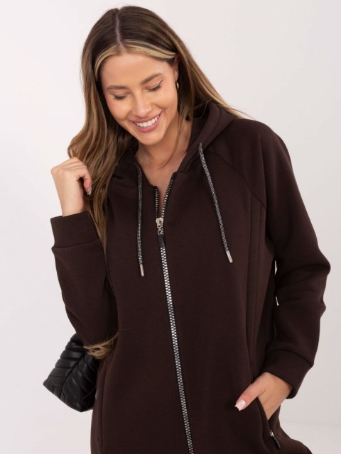 Bluza-RV-BL-A1027.79-ciemny brązowy