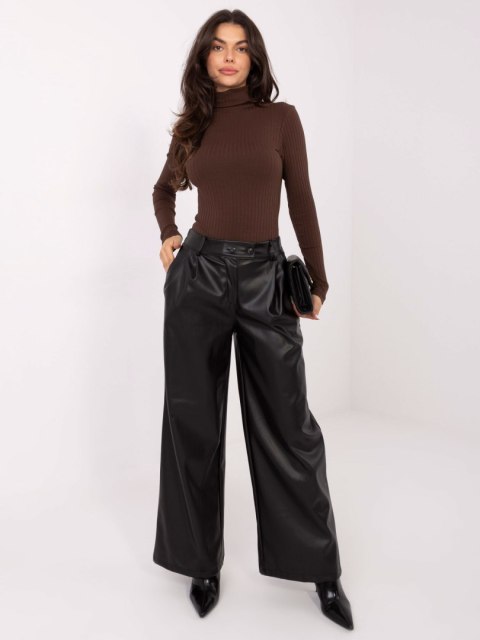 Bluzka-RV-BZ-A1046.75-ciemny brązowy