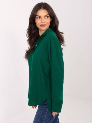 Koszula-LK-KS-510109.70-ciemny zielony