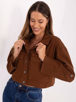 Kurtka-IT-KR-FL7029.72-jasny brązowy