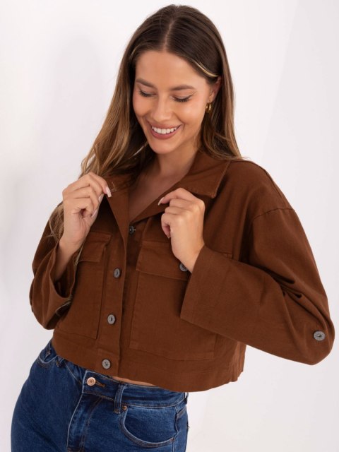 Kurtka-IT-KR-FL7029.72-jasny brązowy