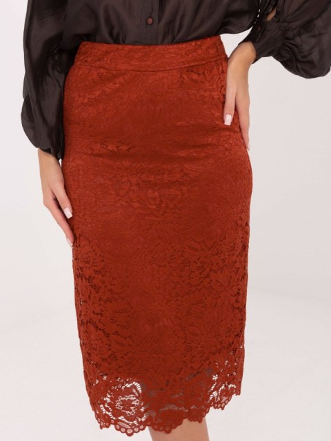 Spódnica-IT-SD-21852.15-ciemny pomarańczowy