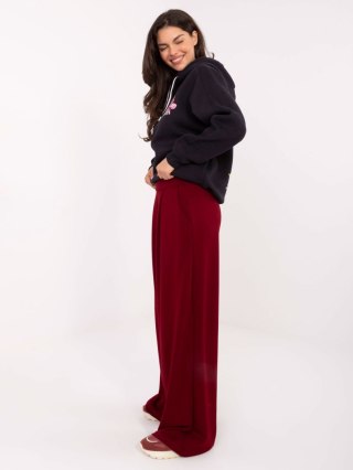 Spodnie dresowe-RV-DR-A613.69-bordowy