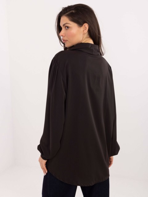 Bluzka-IT-BZ-28913.17-ciemny brązowy