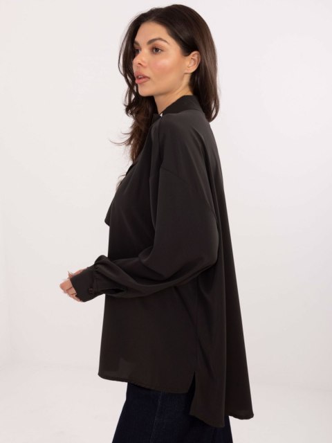 Bluzka-IT-BZ-28995.25-ciemny brązowy