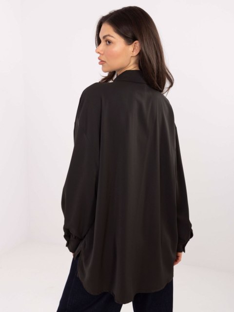 Bluzka-IT-BZ-28995.25-ciemny brązowy