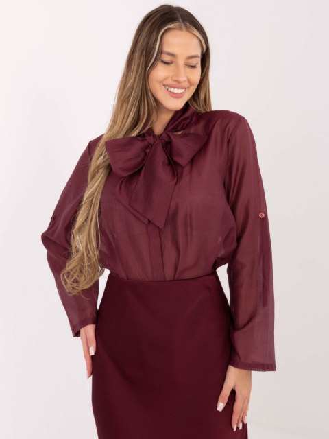 Koszula-IT-KS-28978.22-bordowy