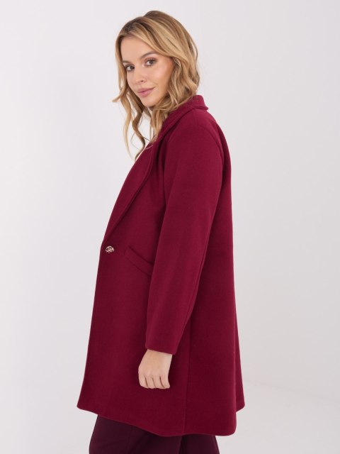 Płaszcz-IT-PL-20238.23-bordowy