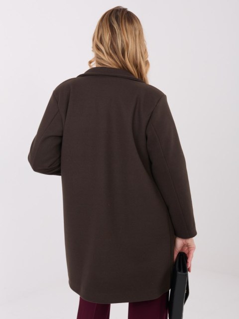 Płaszcz-IT-PL-20238.23-ciemny brązowy