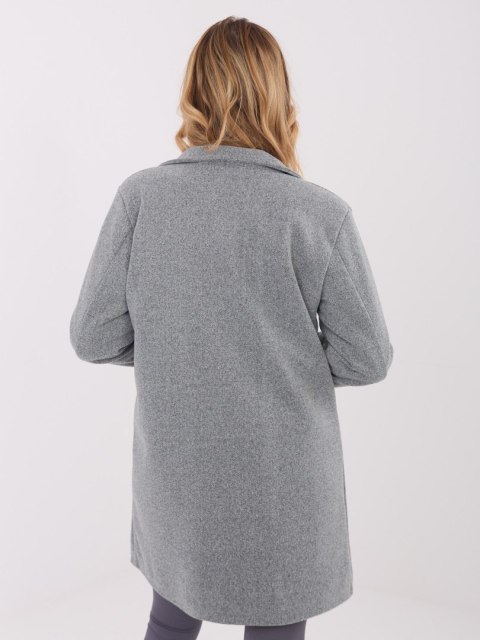 Płaszcz-IT-PL-20238.23-ciemny szary