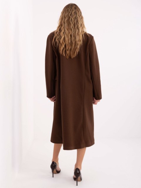 Płaszcz-IT-PL-80320.65-ciemny brązowy