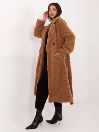 Płaszcz-IT-PL-97150.26-camelowy