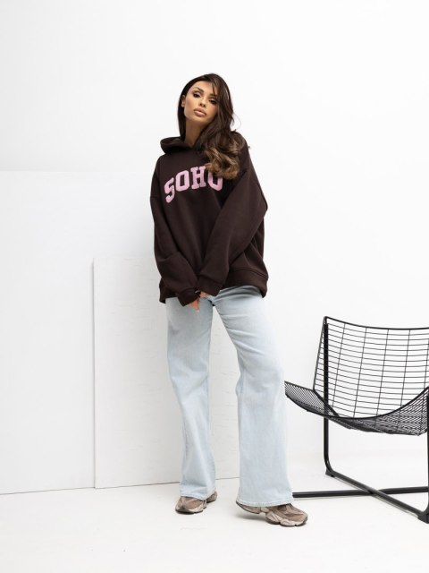 Bluza-RV-BL-A1043.17-ciemny brązowy