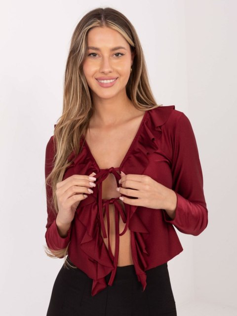 Bluzka-IT-BZ-21837.00-bordowy