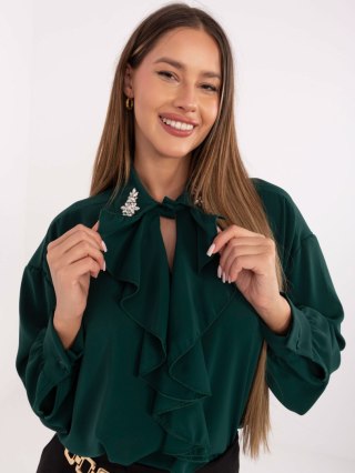 Bluzka-IT-BZ-28995.25-ciemny zielony