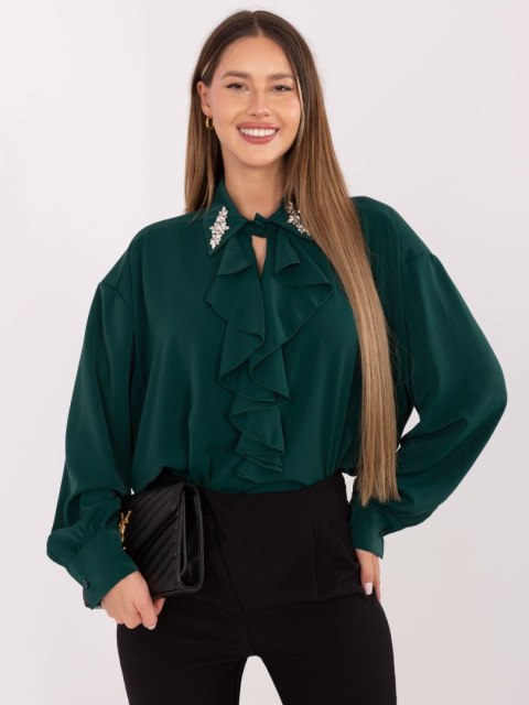 Bluzka-IT-BZ-28995.25-ciemny zielony