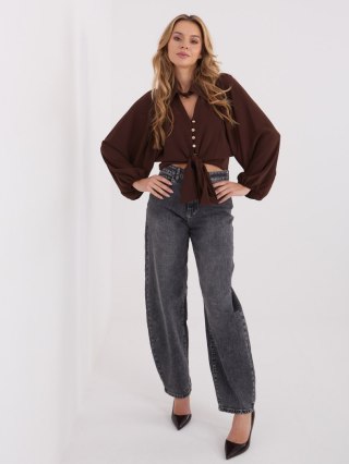 Bluzka-MI-BZ-3304.12-brązowy