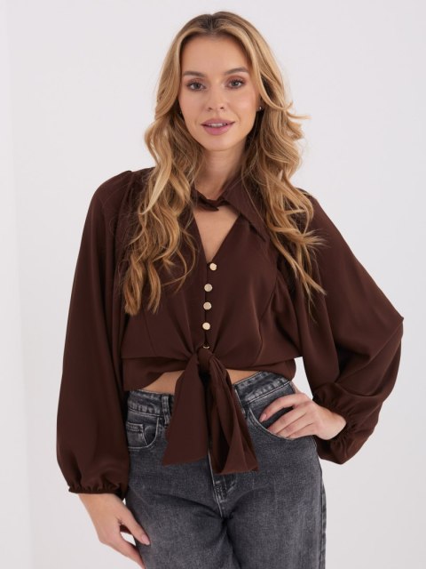 Bluzka-MI-BZ-3304.12-brązowy