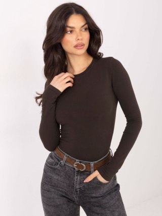 Bluzka-WT-BZ-A1173.51-ciemny brązowy