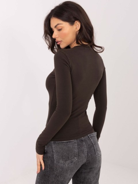 Bluzka-WT-BZ-A1173.51-ciemny brązowy