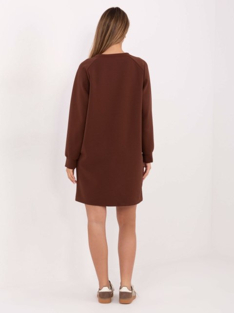 Sukienka-MJ-SK-H4210.66-brązowy