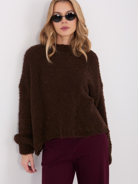 Sweter-CH-SW-72610.62-ciemny brązowy