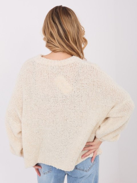 Sweter-CH-SW-72610.62-jasny beżowy