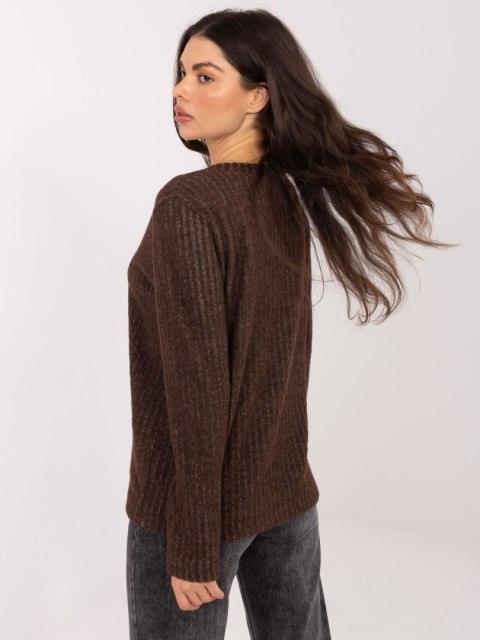 Sweter-RV-SW-A1025.80-brązowy