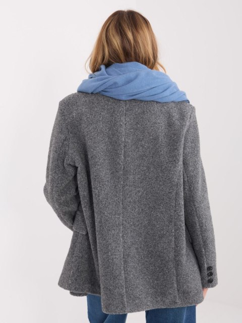 Szalik- AT-SZ-23185.73P-szaro-niebieski