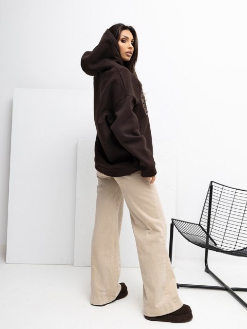 Bluza-RV-BL-A1039.22-ciemny brązowy