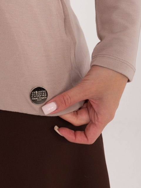 Bluzka-RV-BZ-A-160.19P-ciemny bezowy