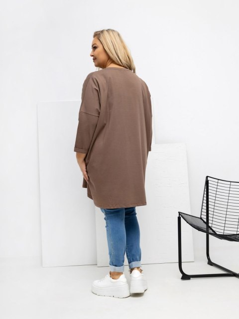 Bluzka-RV-BZ-A1076.00-ciemny bezowy