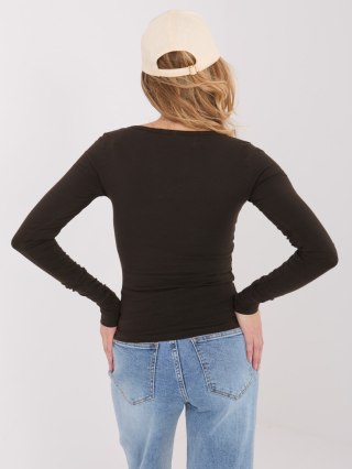 Bluzka-WT-BZ-A1175.98-ciemny brązowy