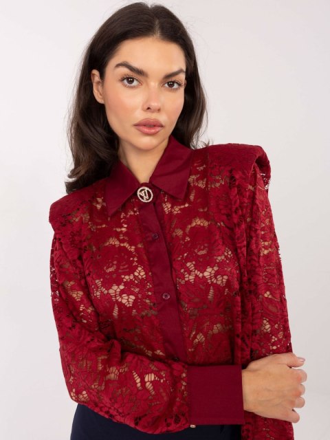 Koszula-IT-KS-21999.50-bordowy