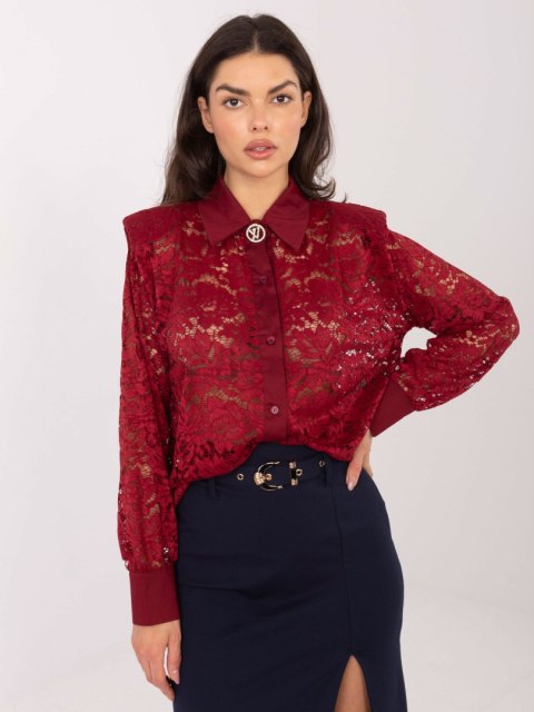 Koszula-IT-KS-21999.50-bordowy