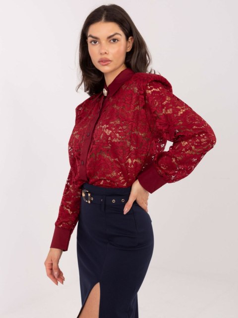 Koszula-IT-KS-21999.50-bordowy