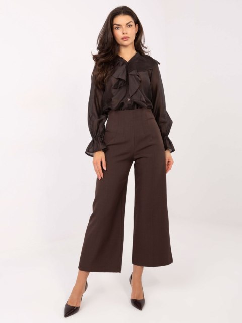 Koszula-IT-KS-28883.80-ciemny brązowy