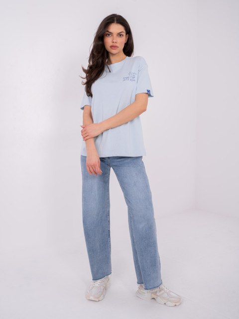 T-shirt-D12022M02842A-jasny niebieski