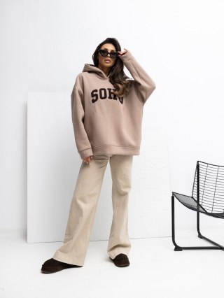 Bluza-RV-BL-A1043.17-ciemny bezowy