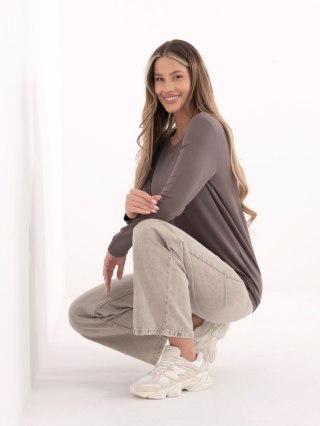 Bluzka-RV-BZ-A-160.19P-szaro-beżowy