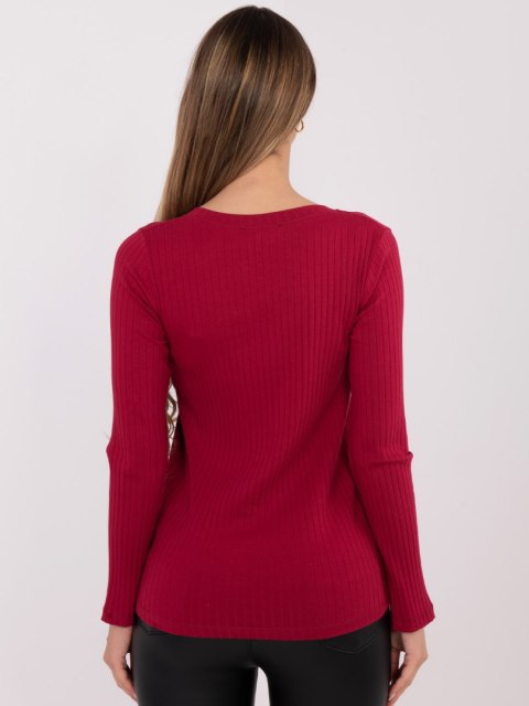 Bluzka-RV-BZ-A1045.99-bordowy