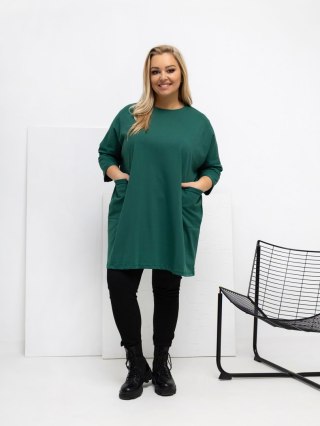 Bluzka-RV-BZ-A1076.00-ciemny zielony