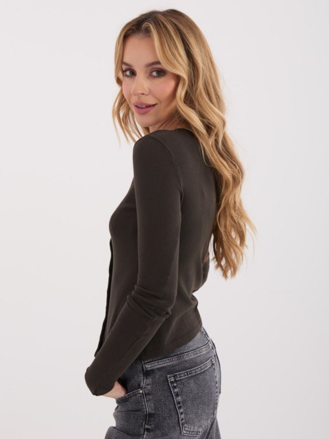 Bluzka-WT-BZ-A1148.82-ciemny brązowy