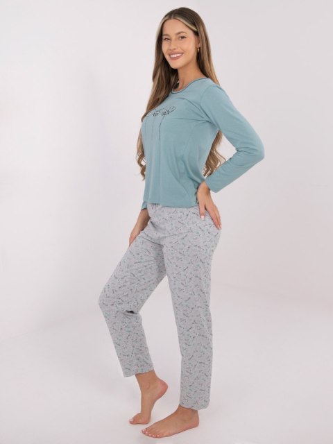 Piżama-DU-PI-FP-003.99P-mietowy