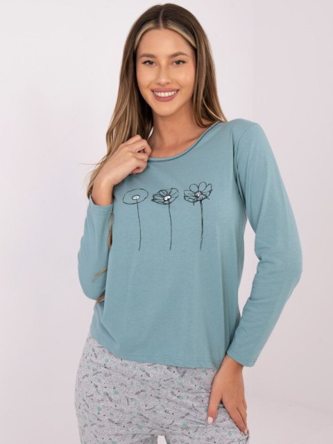 Piżama-DU-PI-FP-003.99P-mietowy