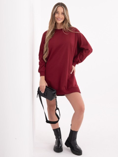 Sukienka-RV-SK-6019.67-bordowy