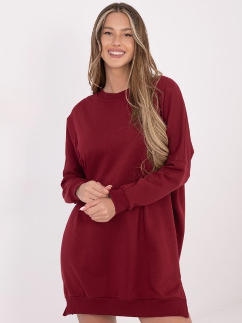 Sukienka-RV-SK-6019.67-bordowy